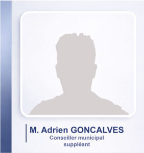 Adrien GONCALVES-Conseiller municipal suppléant-Izeure